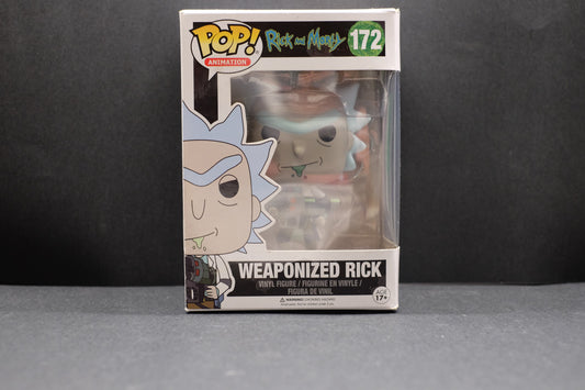 Rick And Morty Weaponized Rick (172) Funko Pop Figure - Collectables