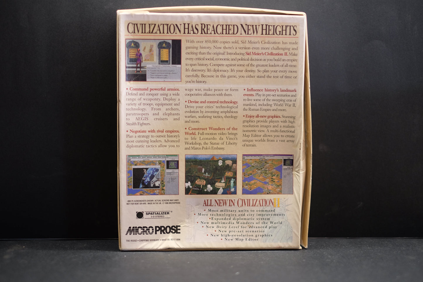 Civilization II (2) - PC - Pre-Owned