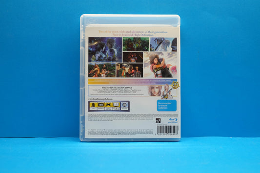 Final Fantasy X/X-2 HD Remaster - Playstation 3 - Pre-Owned