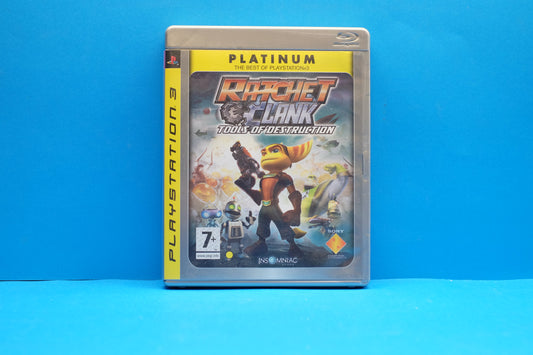 Ratchet & Clank Tools Of Destruction (Platinum) - Playstation 3 - Pre-Owned