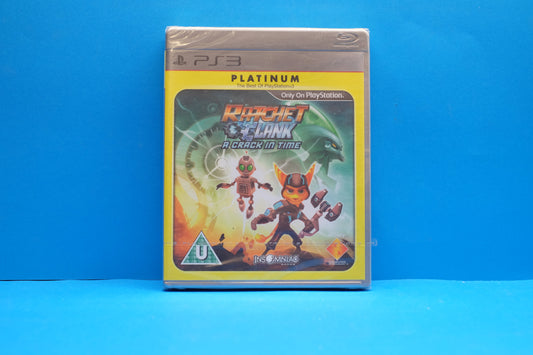Ratchet & Clank A Crack In Time (Platinum) (Sealed) - Playstation 3 - Pre-Owned