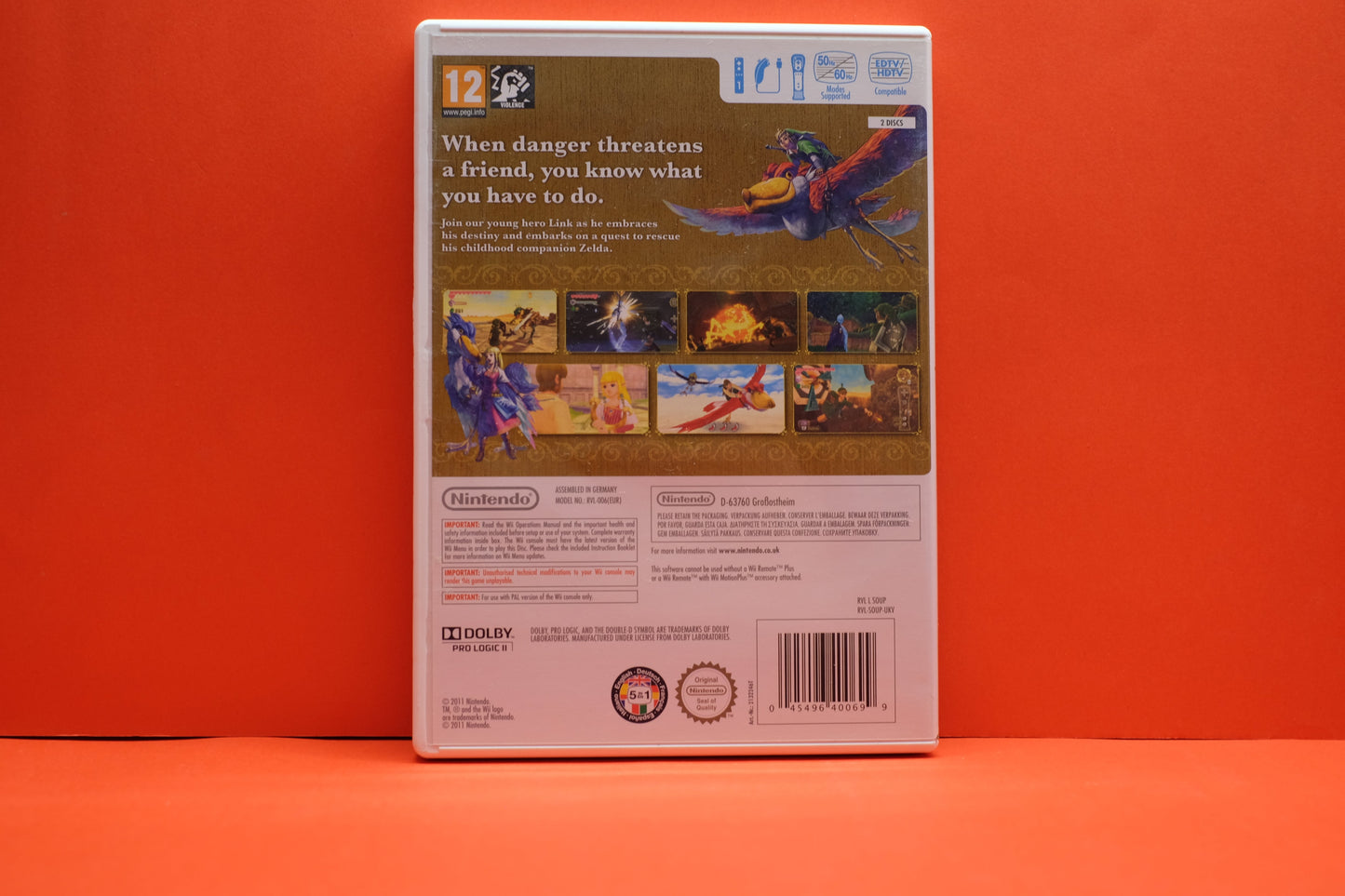 The Legend Of Zelda Skyward Sword (Limited Edition) - Nintendo Wii - Pre-Owned