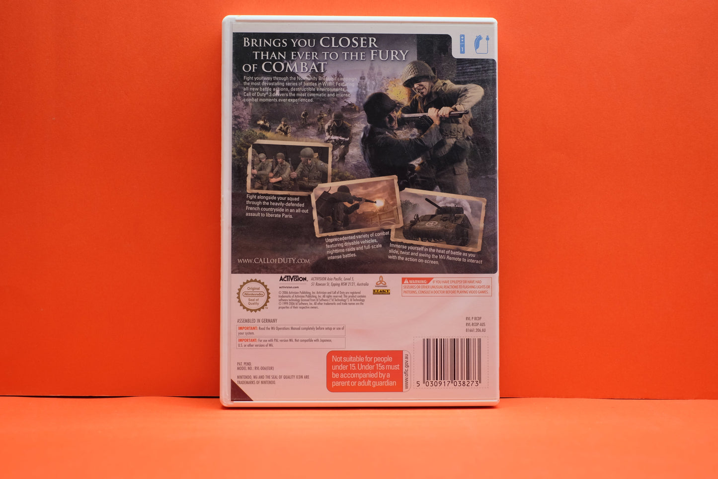 Call Of Duty 3 - Nintendo Wii - Pre-Owned