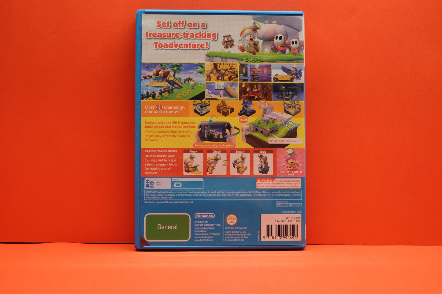 Captain Toad Treasure Tracker - Nintendo Wii U - Pre-Owned
