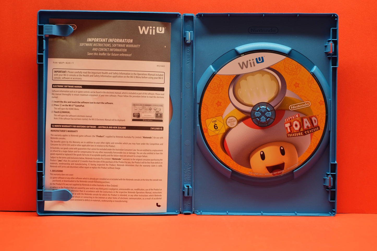 Captain Toad Treasure Tracker - Nintendo Wii U - Pre-Owned