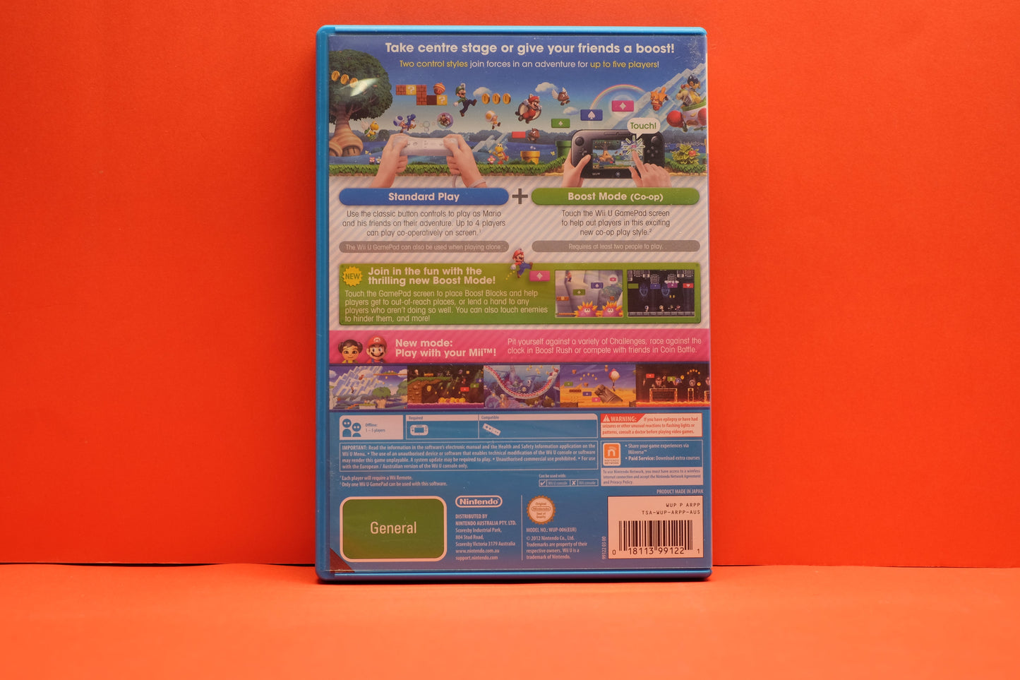 New Super Mario Bros U - Nintendo Wii U - Pre-Owned