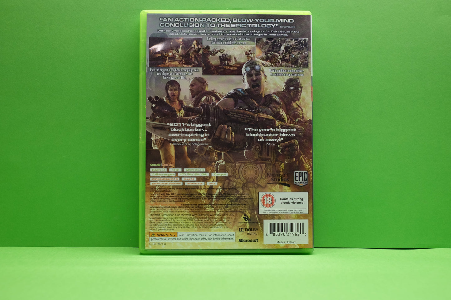 Gears Of War 3 - Xbox 360 - Pre-Owned