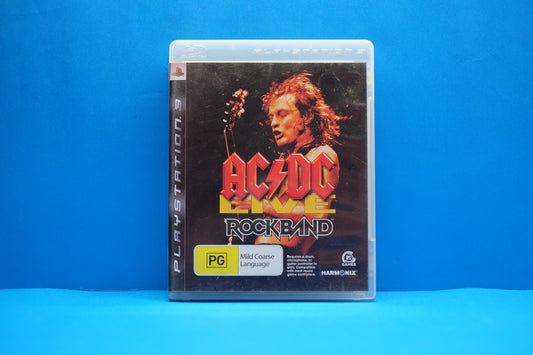 ACDC Live Rock Band - Playstation 3