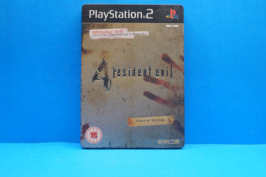 Resident Evil 4 (Steel Book) - Playstation 2 - Pre-Owned