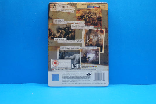 Resident Evil 4 (Steel Book) - Playstation 2 - Pre-Owned
