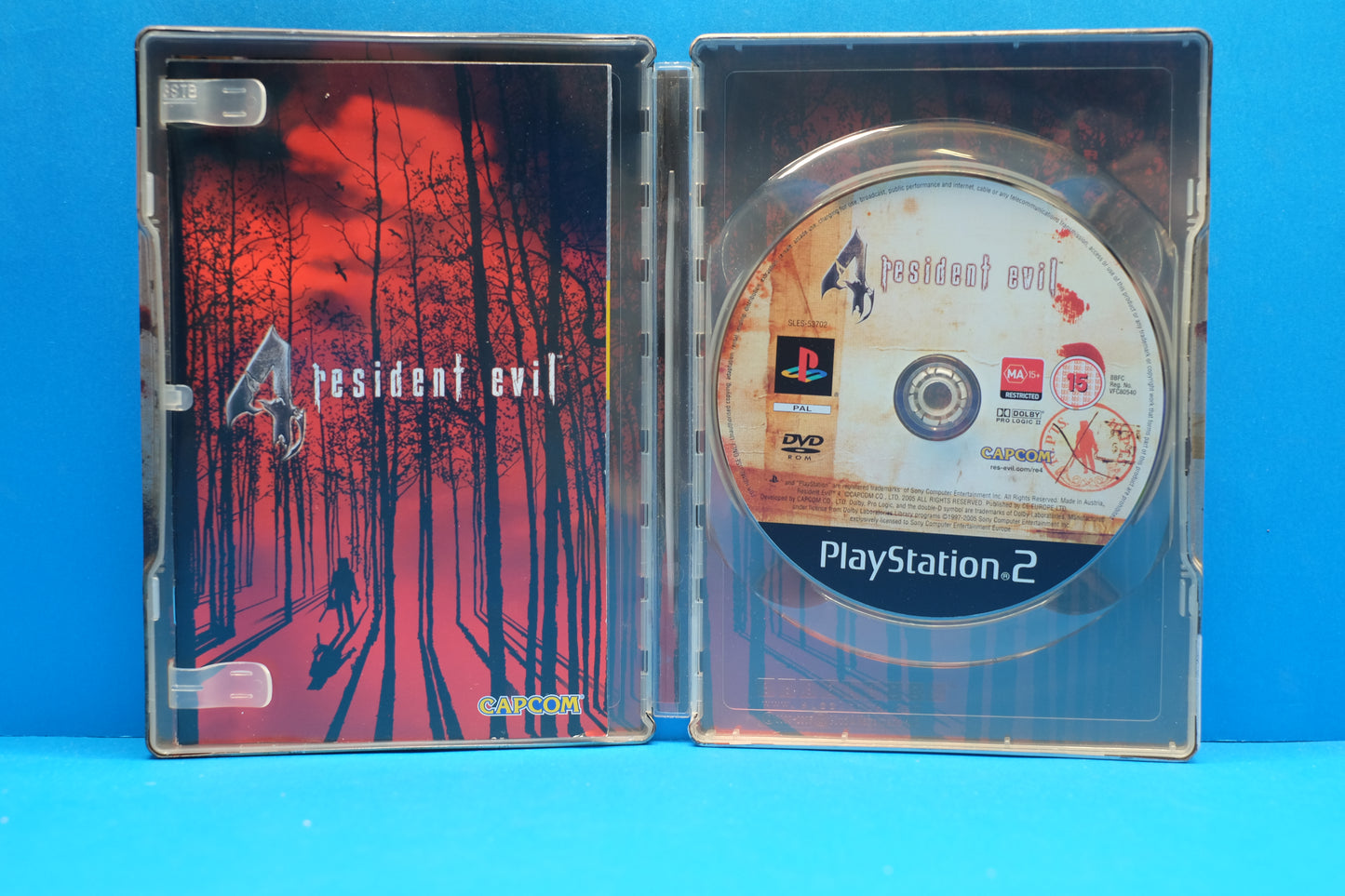 Resident Evil 4 (Steel Book) - Playstation 2