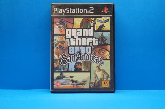 Grand Theft Auto San Andreas - Playstation 2 - Pre-Owned