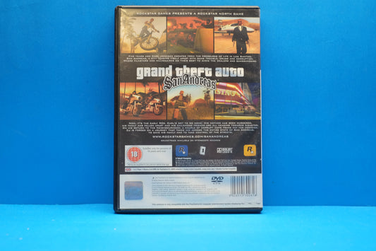 Grand Theft Auto San Andreas - Playstation 2 - Pre-Owned
