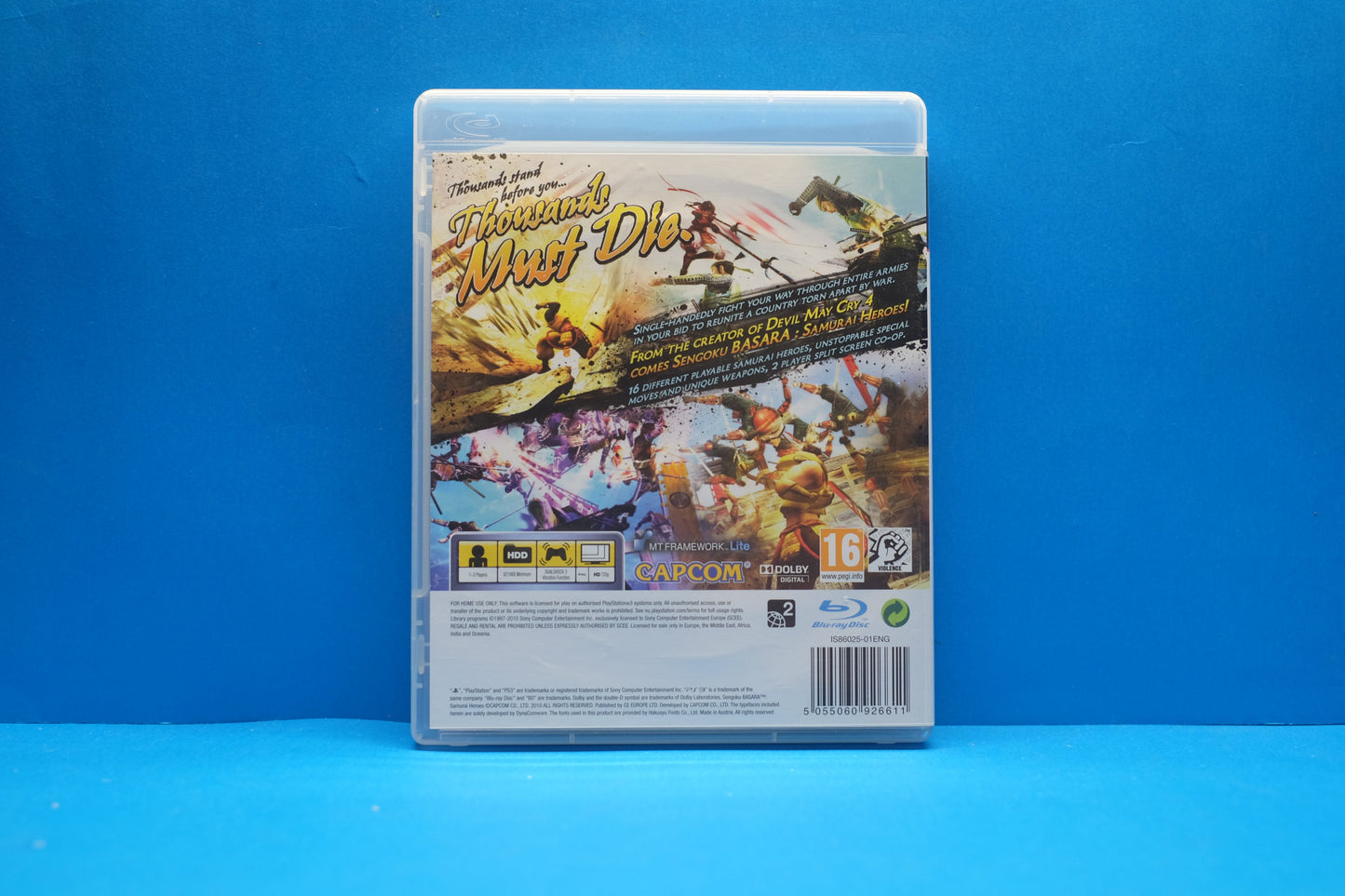 Sengoku Basara Samurai Heroes - Playstation 3 - Pre-Owned