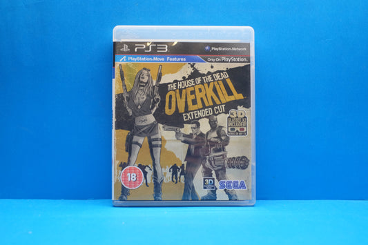 The House Of The Dead Overkill Extended Cut (3D Glasses Included) - Playstation 3 - Pre-Owned