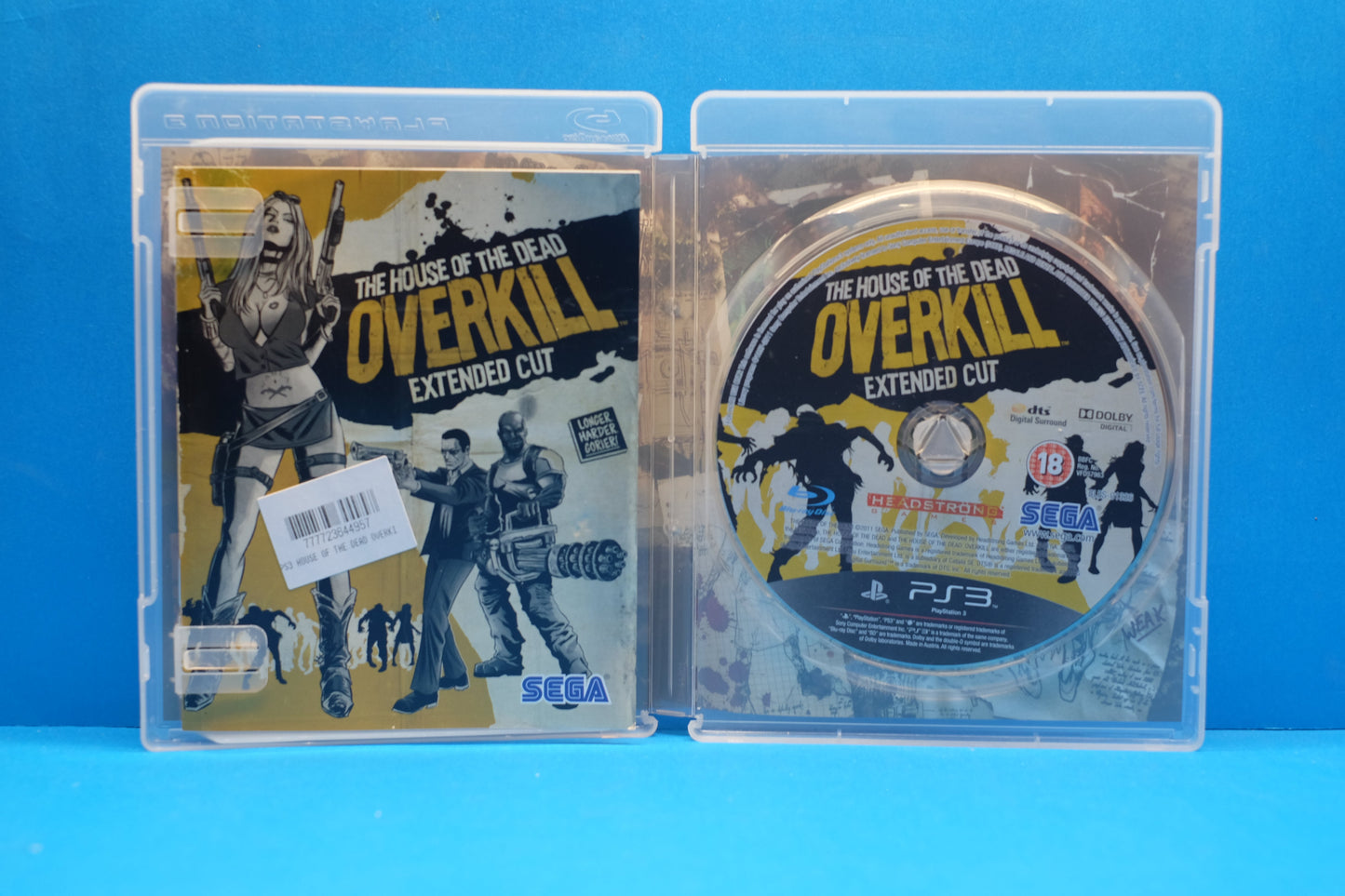 The House Of The Dead Overkill Extended Cut (3D Glasses Included) - Playstation 3 - Pre-Owned