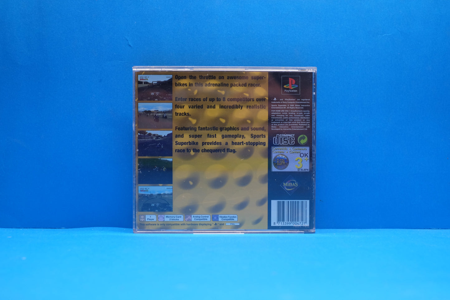 Sports Superbike - Playstation 1 - Pre-Owned