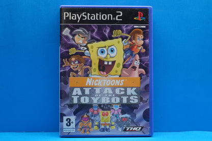 Nicktoons Attack of the Toybots - Playstation 2 - Pre-Owned