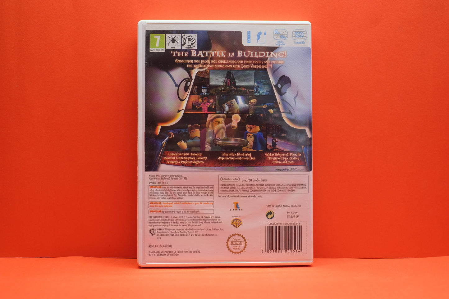 Lego Harry Potter Years 5-7 - Nintendo Wii - Pre-Owned