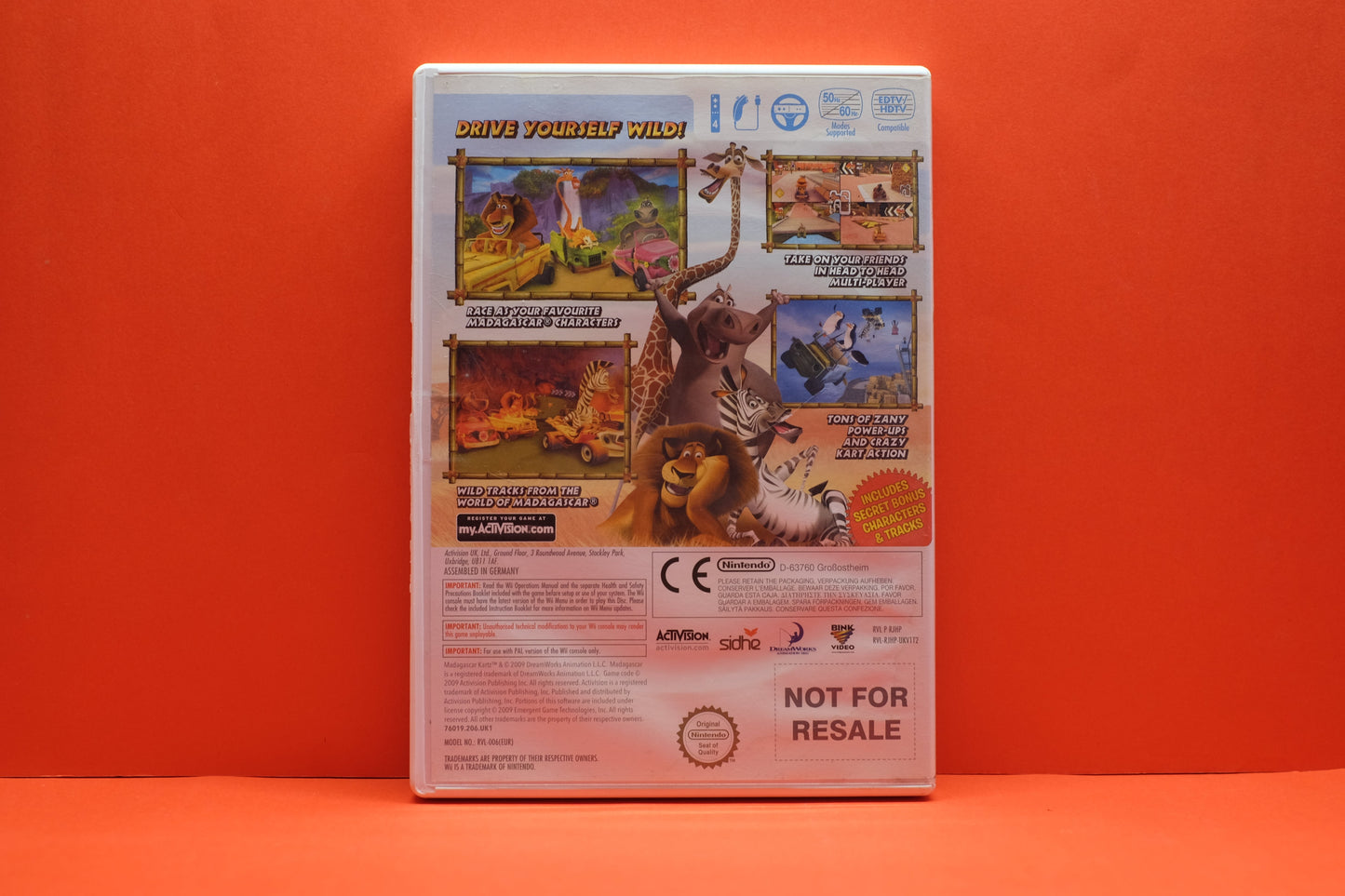 Madagascar Kartz - Nintendo Wii - Pre-Owned