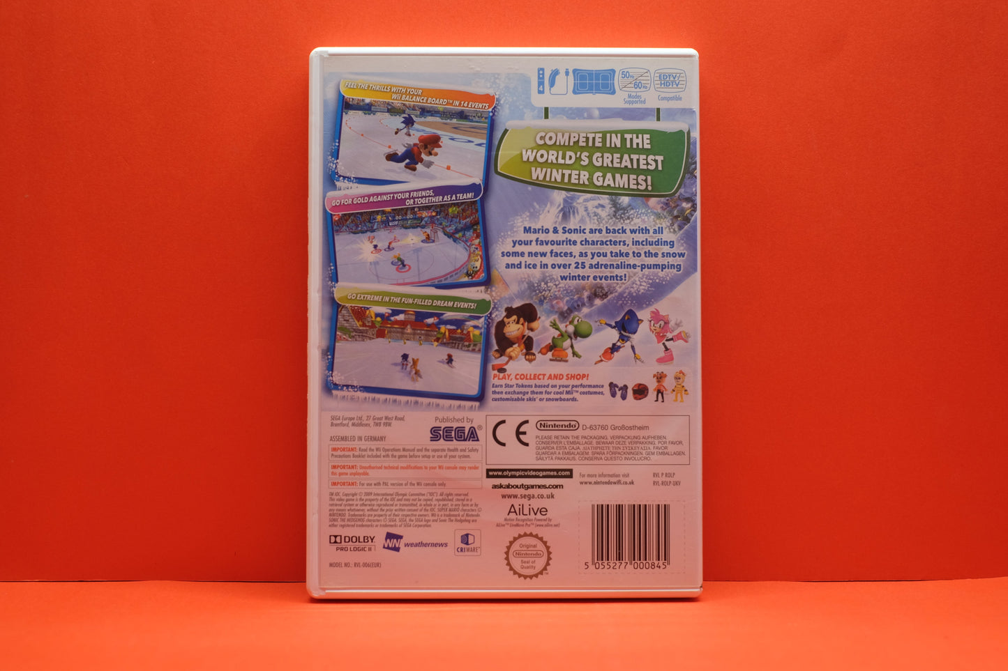 Mario & Sonic At The Olympic Winter Games - Nintendo Wii - Pre-Owned