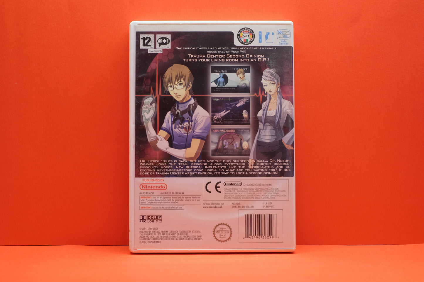 Trauma Center Second Opinion - Nintendo Wii - Pre-Owned