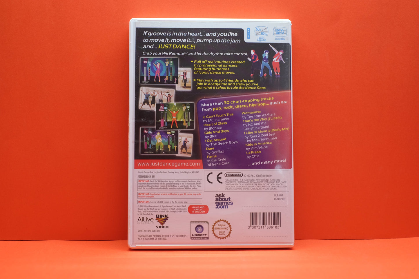 Just Dance *No Manual* - Nintendo Wii - Pre-Owned