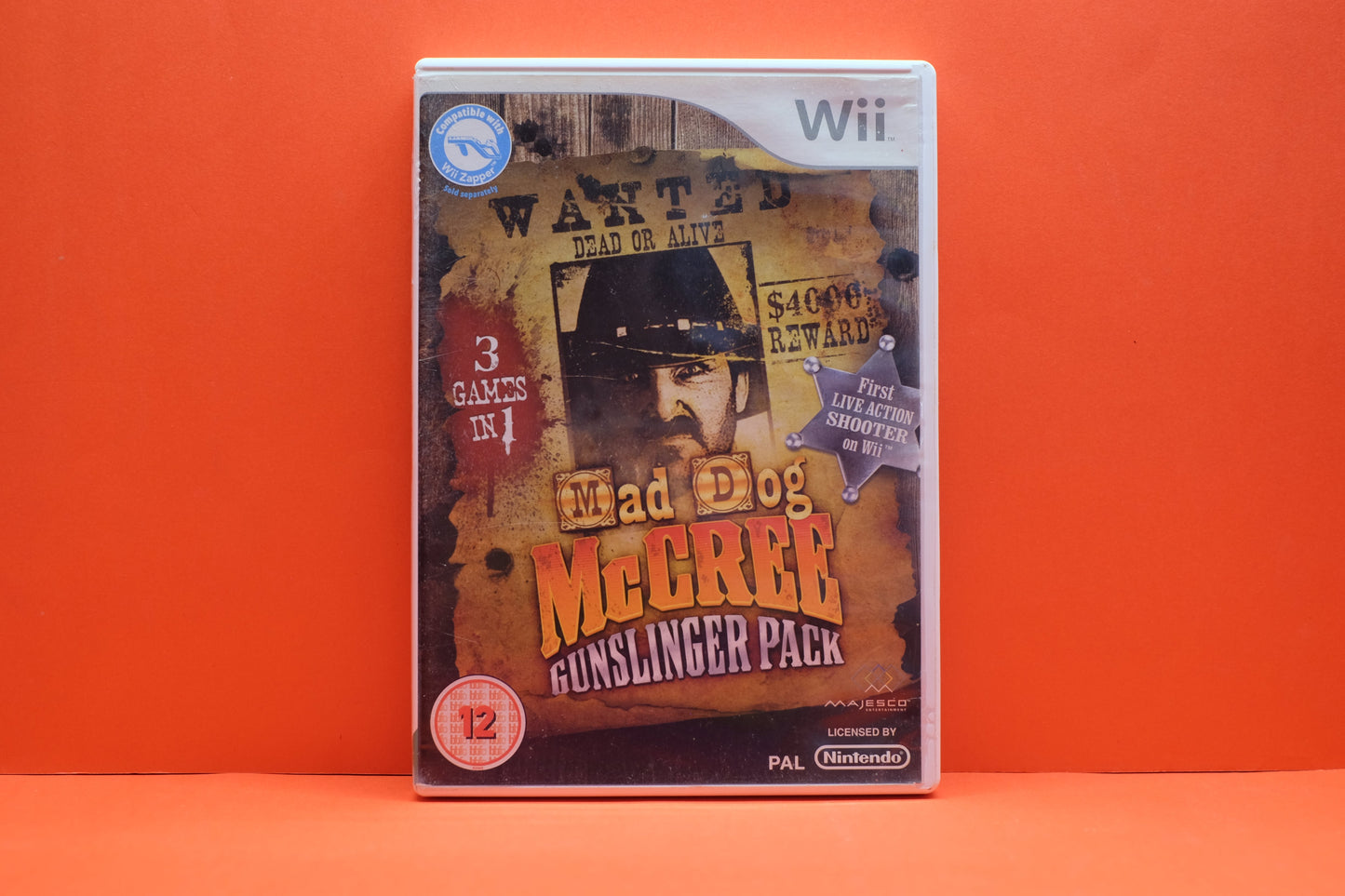 Mad Dog McCree Gunslinger Pack - Nintendo Wii - Pre-Owned