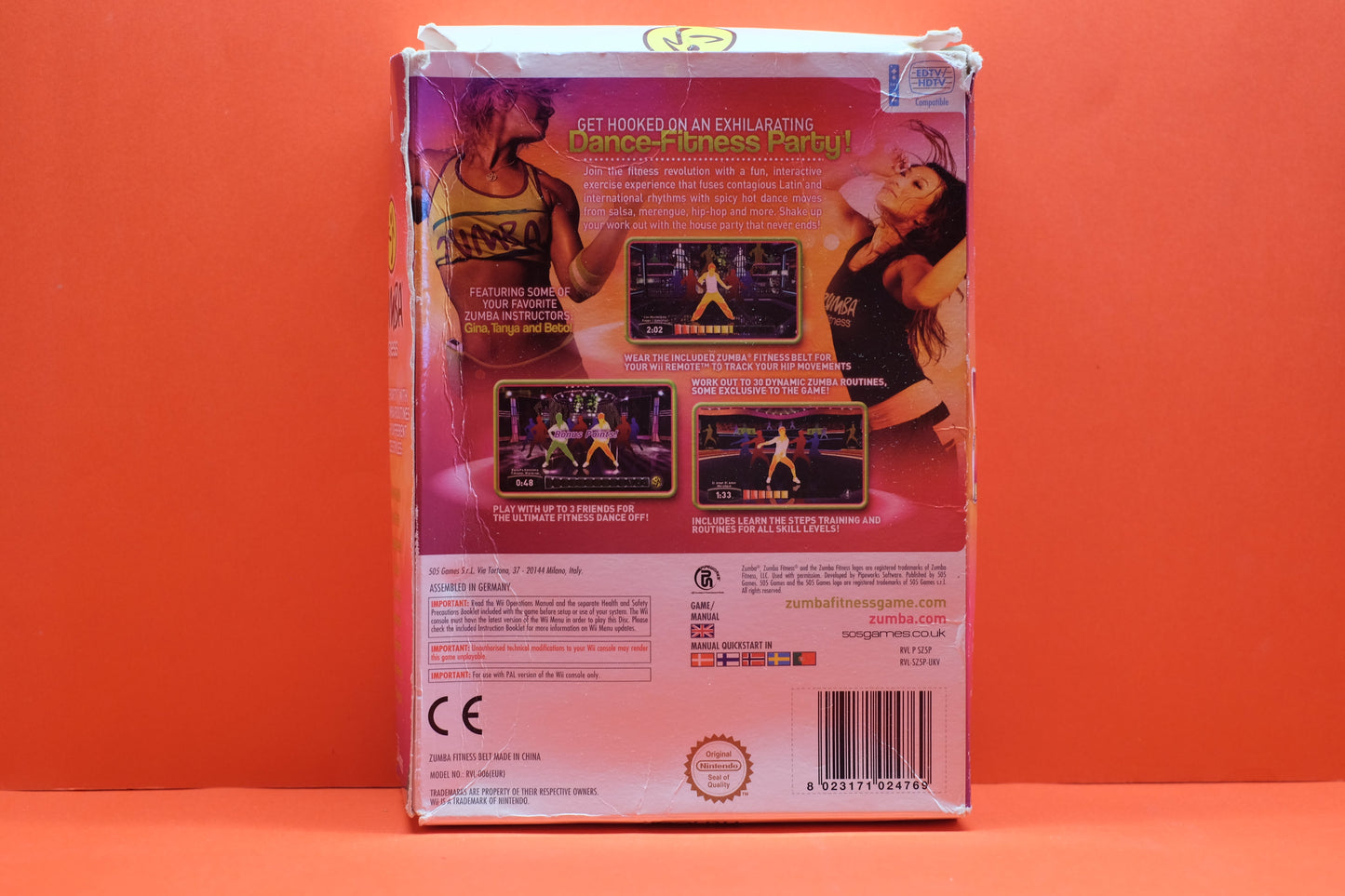 Zumba Fitness (Boxed) - Nintendo Wii - Pre-Owned