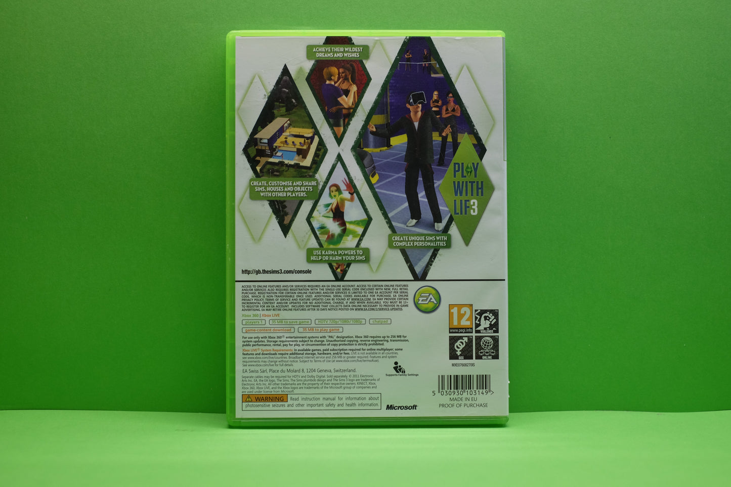 The Sims 3 (Classics) - Xbox 360 - Pre-Owned