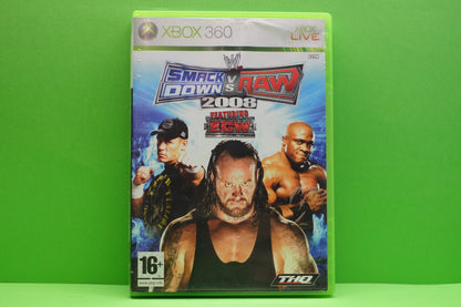Smackdown VS Raw 2008 - Xbox 360 - Pre-Owned