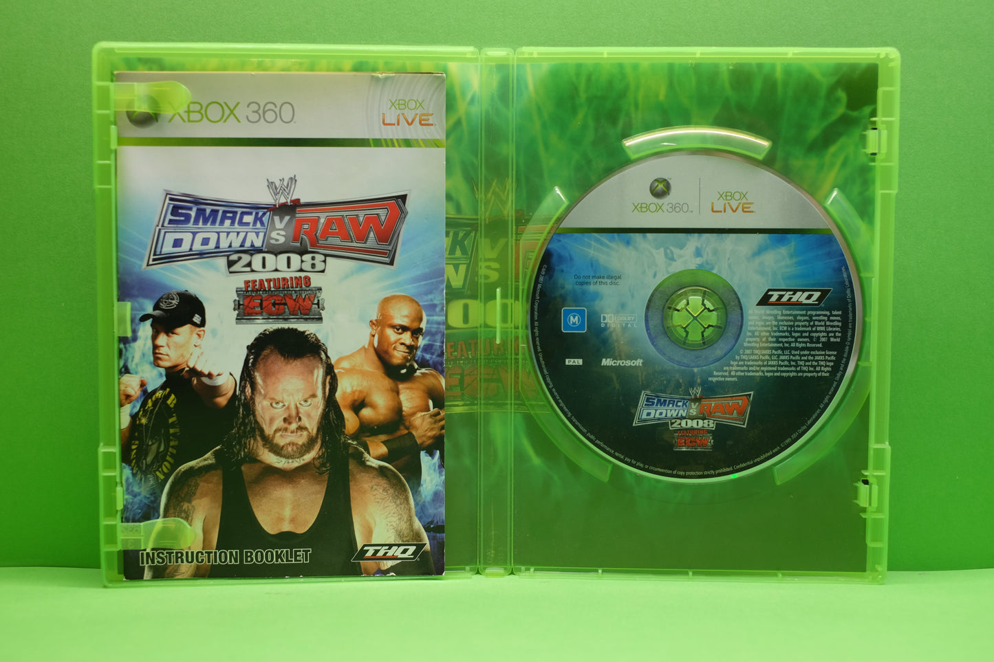 Smackdown VS Raw 2008 - Xbox 360