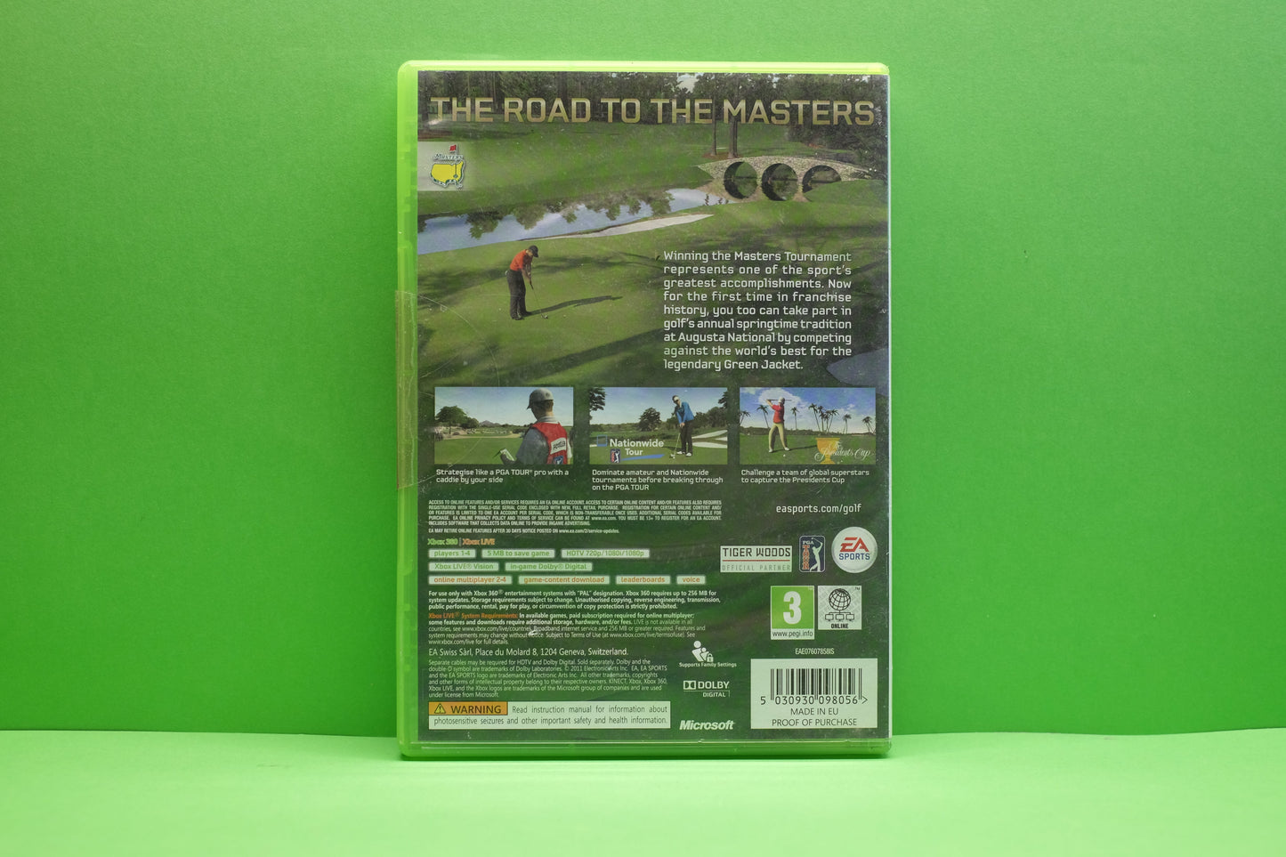 EA Sports Masters Tiger Woods PGA Tour 12 (Sealed) - Xbox 360 - Pre-Owned
