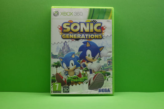 Sonic Generations *No Manual* - Xbox 360 - Pre-Owned
