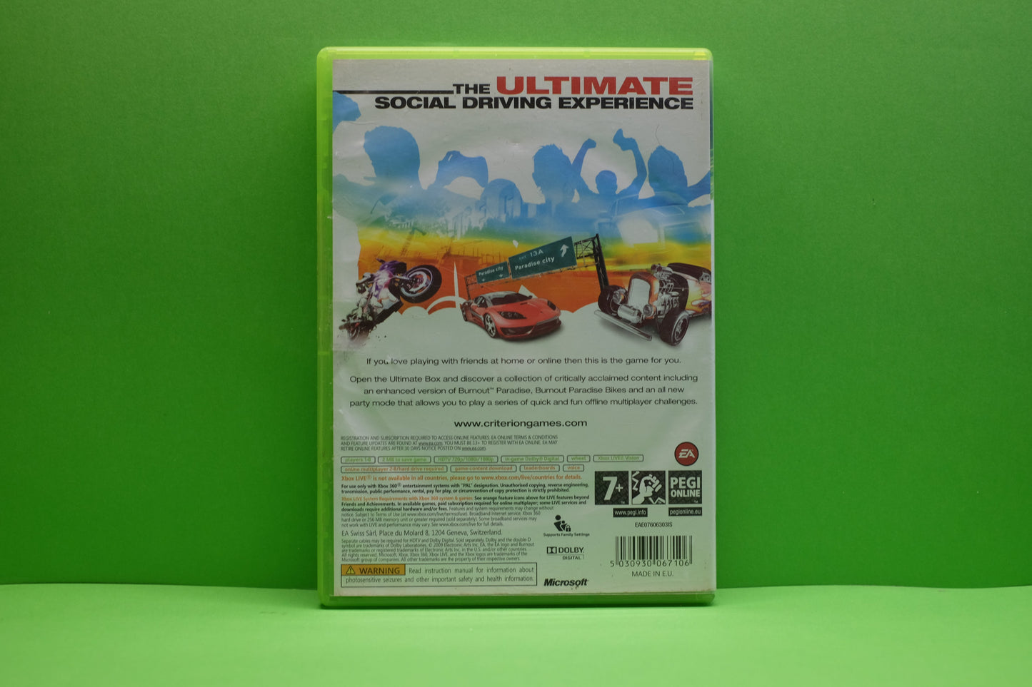Burnout Paradise The Ultimate Box - Xbox 360 - Pre-Owned