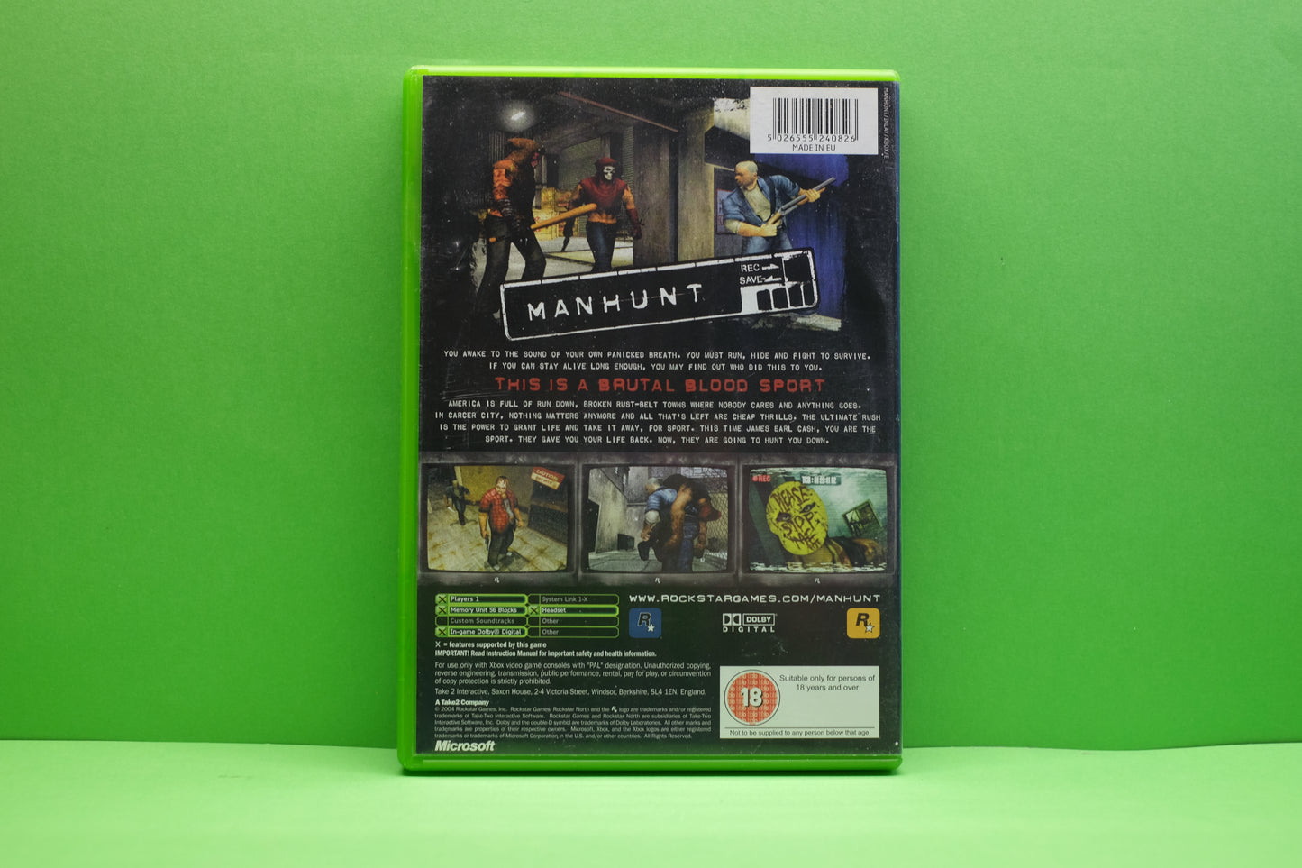 Manhunt - Xbox Original