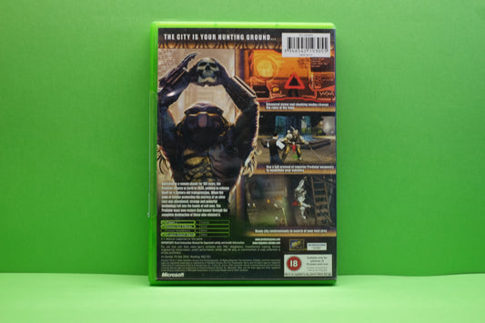 Predator Concrete Jungle - Xbox Original