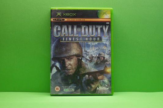 Call Of Duty Finest Hour - Xbox Original - Pre-Owned