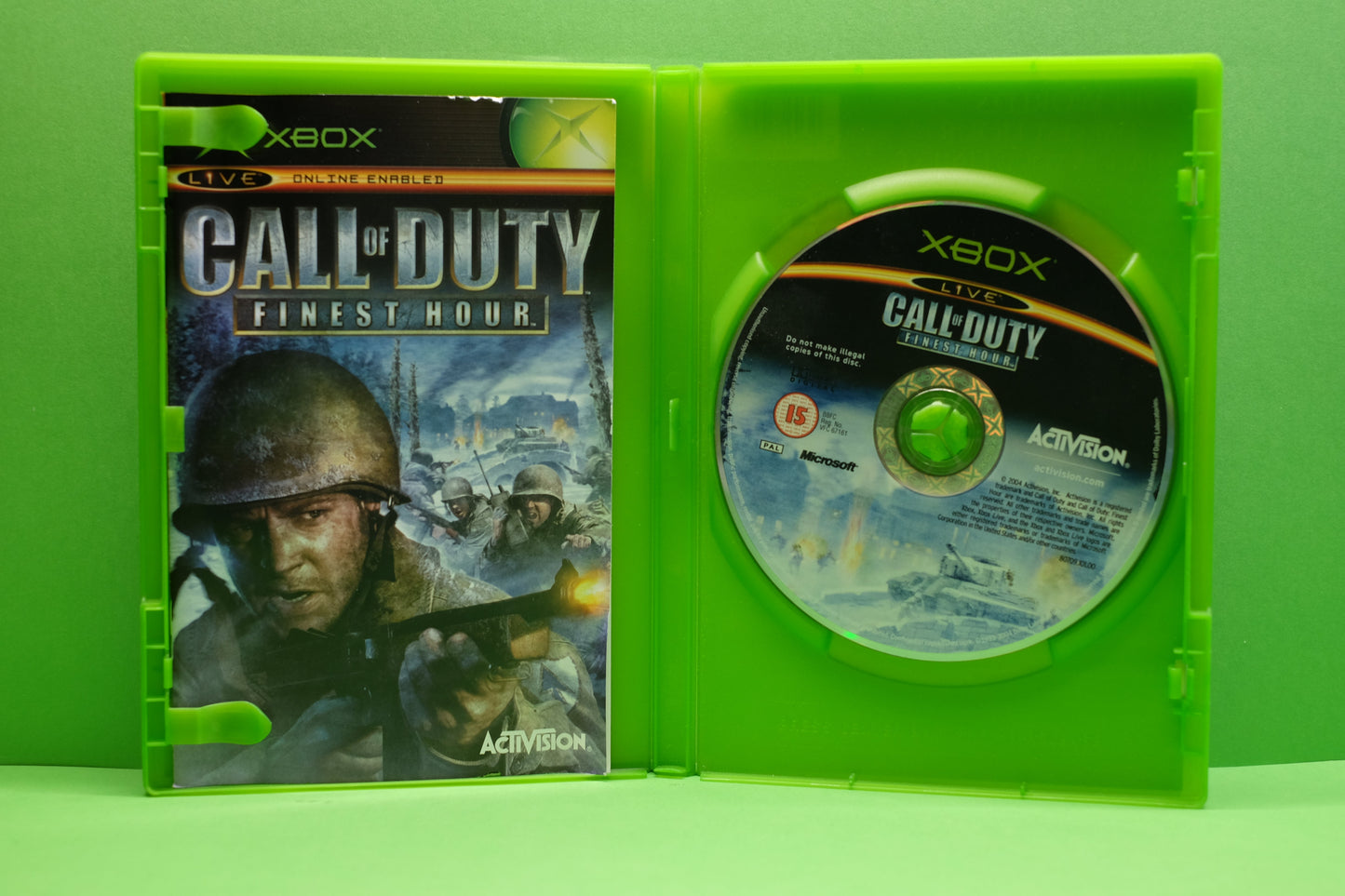Call Of Duty Finest Hour - Xbox Original - Pre-Owned