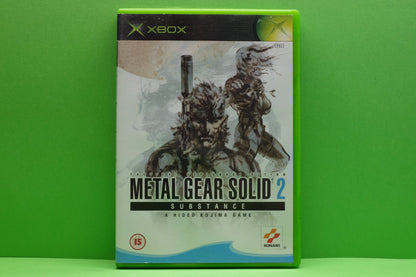 Metal Gear Solid 2 Substance - Xbox Original - Pre-Owned