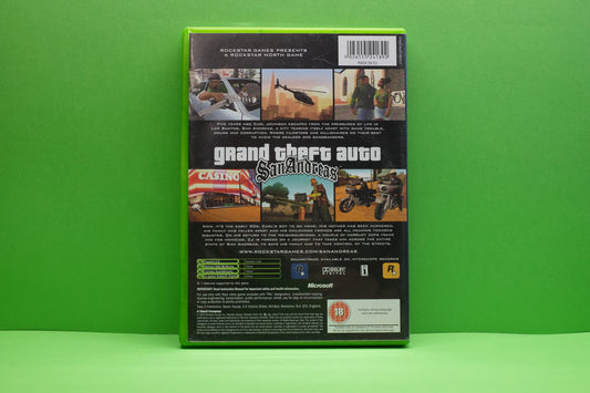 Grand Theft Auto San Andreas *Complete* - Xbox Original