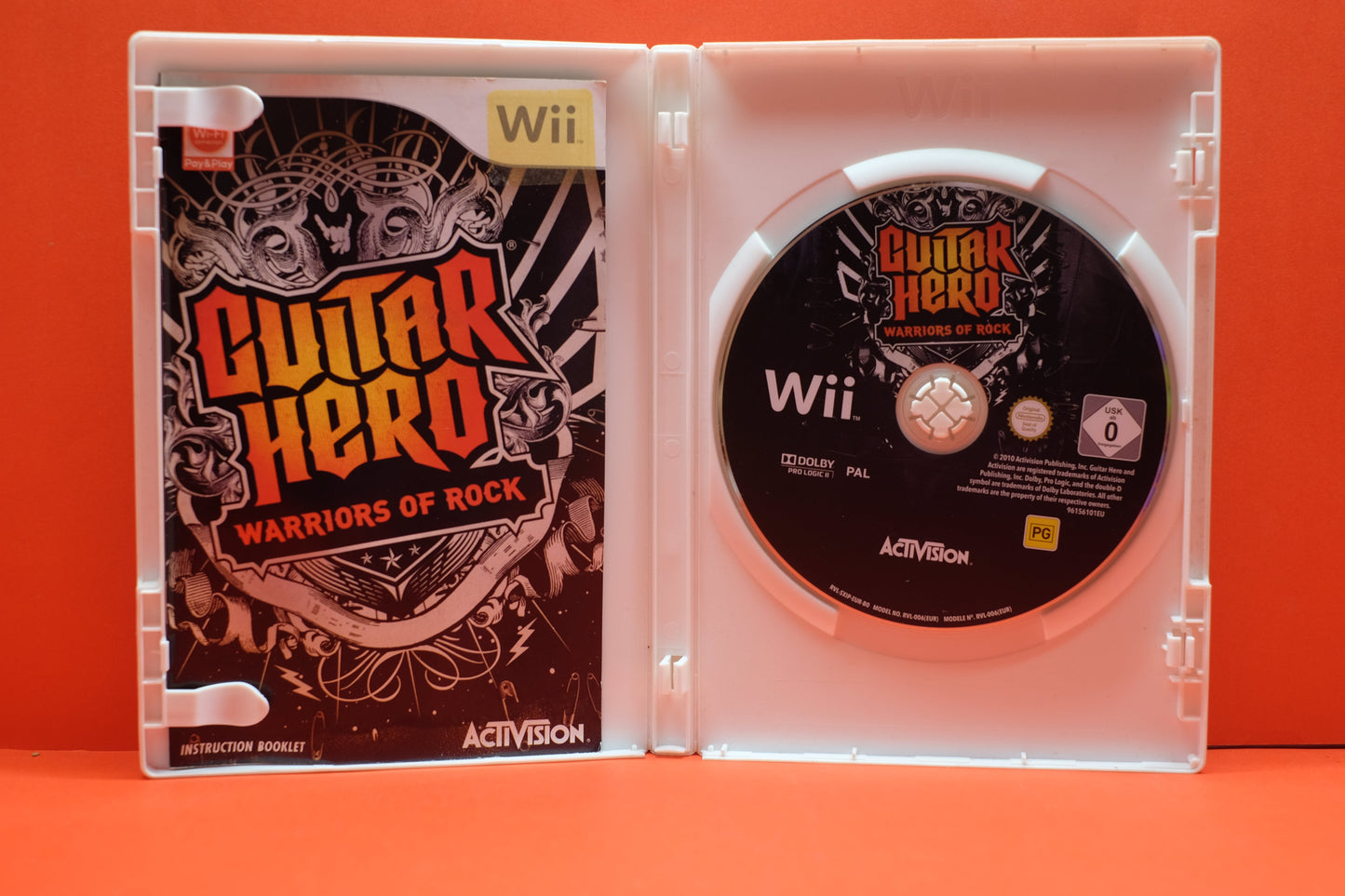 Guitar Hero Warriors Of Rock - Nintendo Wii - Pre-Owned