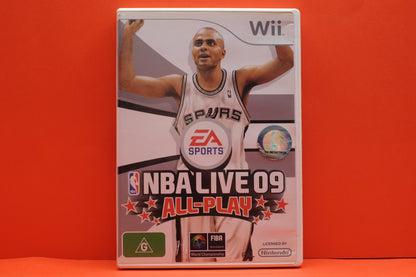 NBA Live 09 All-Play - Nintendo Wii - Pre-Owned