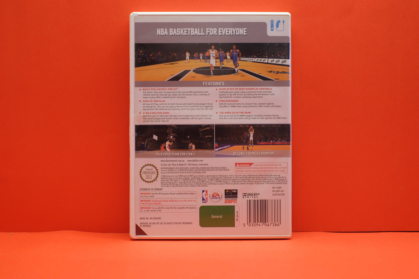 NBA Live 09 All-Play - Nintendo Wii - Pre-Owned