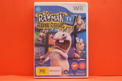 Rayman Raving Rabbids TV Party - Nintendo Wii - Pre-Owned