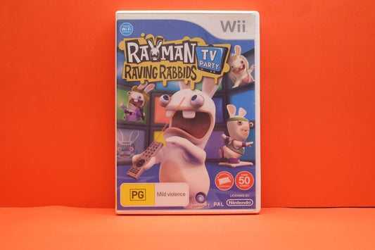 Rayman Raving Rabbids TV Party - Nintendo Wii - Pre-Owned