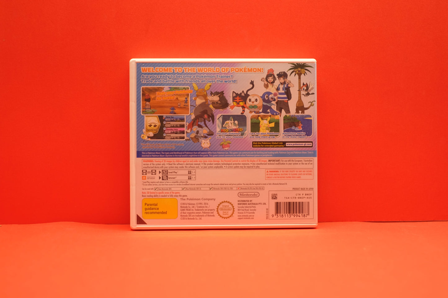 Pokemon Moon - Nintendo 3DS - Pre-Owned