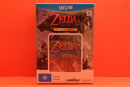 The Legend Of Zelda Twilight Princess HD Wolf Link Amiibo Set - Nintendo Wii U - Pre-Owned