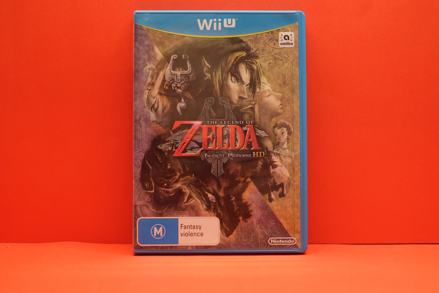 The Legend Of Zelda Twilight Princess HD Wolf Link Amiibo Set (No Audio CD) - Nintendo Wii U - Pre-Owned