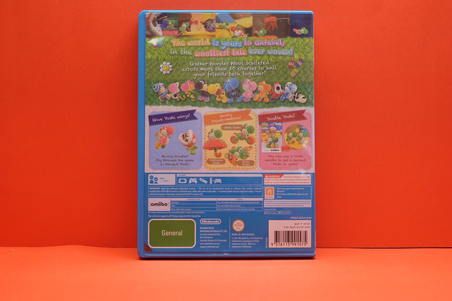 Yoshi's Woolly World - Nintendo Wii U - Pre-Owned